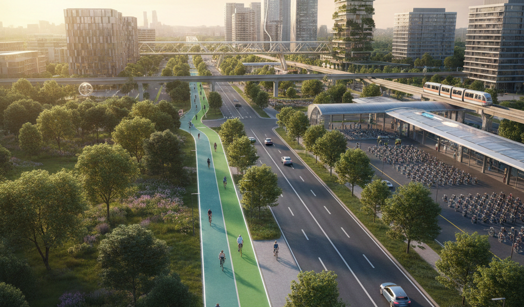 Kent içi bisikletli ulaşımın önemi, akıllı şehirler