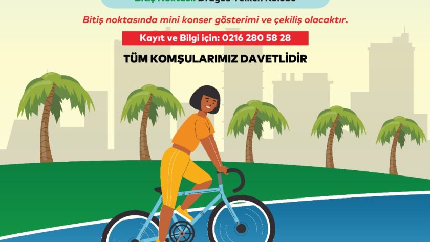 Kartal Belediyesi, merhum meclis üyesi Umut Daştan anısına "Atıklar Geri Pedallar Umut İçin Dönsün" etkinliği düzenliyor. 2 Haziran Salı günü Kartal Motor İskelesi'nden başlayacak bisiklet turuna katılarak sürdürülebilir bir çevreye destek olun. Konser ve sürpriz çekilişler sizi bekliyor!