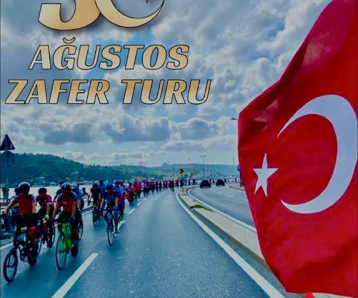 30 Ağustos Zafer Bayramı’nı ülke genelinde bisiklet turlarıyla kutluyoruz! İstanbul’da Sirkeci’den Emirgan’a uzanan kırmızı-beyaz zafer sürüşünde buluşuyoruz. Kaskınızı takın, bayrağınızı alın ve coşkuya katılın. Diğer illerdeki programlar için şube sayfalarımızı takip edin, üye olun!